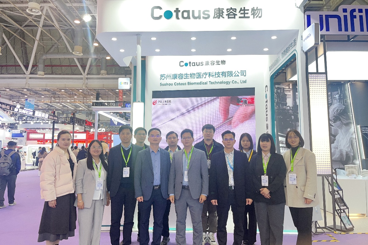 Bilan de l'exposition - Cotaus à BIO CHINA 2024