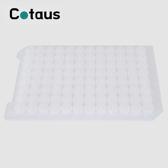 Tapis en silicone pour plaque de puits